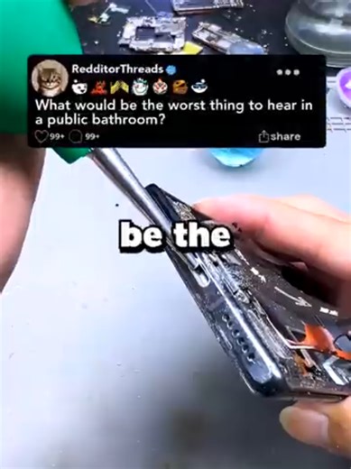 What Would Be the Worst Thing to Hear in a Public Bathroom?