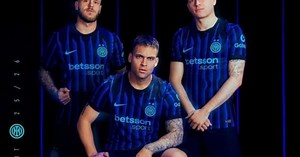 Inter de Milão lança uniforme para a temporada 2025/26