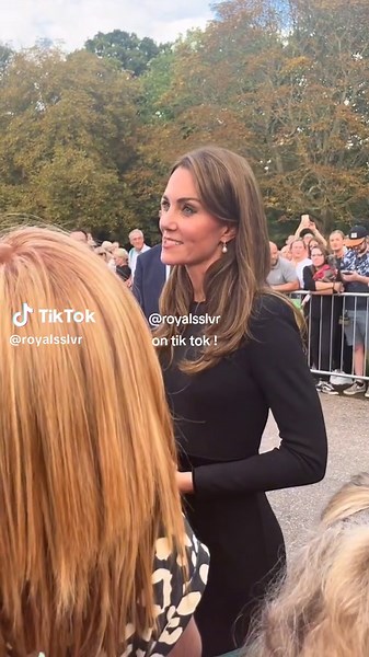 Duchess of Cambridge Kate Middleton Walkabout