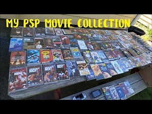 My PSP UMD movie collection