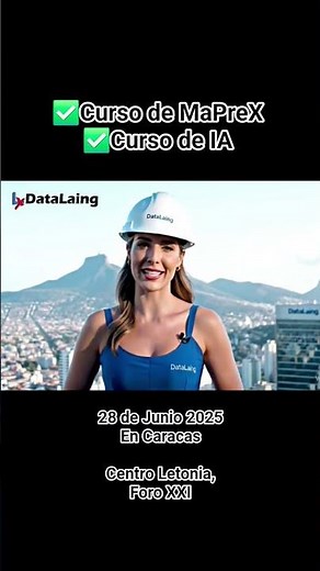 Curso 1: Uso de MaPreX/ Horario: 8:30 am – 5:00 pm. - Curso 2: Construye tu Futuro con IA