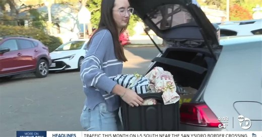 San Diego High School sophomore leads her peers to help the homeless