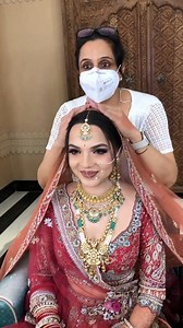 144K views · 1.4K reactions | My beautiful bride in making ❤️❤️MUA | Parul Garg MakeOver | Facebook