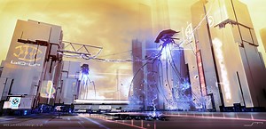 The Corrupted City, environment concept art