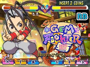 1997 [60fps] Super Gem Fighter Mini Mix (USA) Ibuki Expert ALL