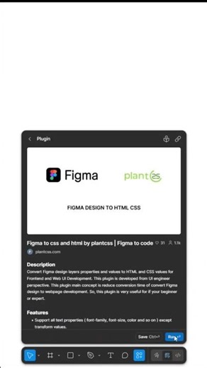 CSS tutorial get code from figma using plugin #css #html #csstutorial #coding