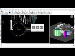 Project and Drawing of Scaffolding for maintenance with PON CAD software