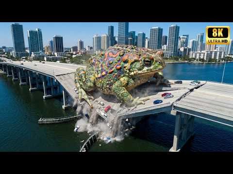 KING KONG VS GIANT TOAD - Ultimate Showdown to Protect the City