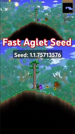 Terraira aglet seed #terraria #gaming