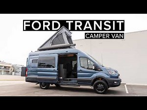2026 Ford Transit AWD Camper Van | 148 Extended with Super Pacific Pop Top