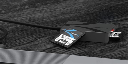 This SABRENT USB-C card reader offers both microSD and full-size SD card connectivity at just $13