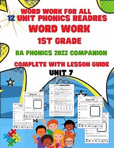 Benchmark Advanced 2022 Phonics Companion/Making Words Unit 7/1st Grade