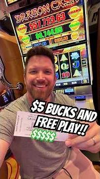 Added $5 Bucks to Freeplay for PROFIT!! #casino #slots