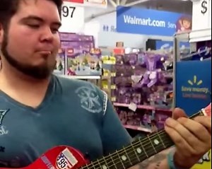 Stevie Ray Vaughan’s “Pride and Joy” Played on a Walmart Toy Guitar