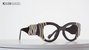 Watch Vlook Michael Oval Black Eyeglasses on Amazon Live