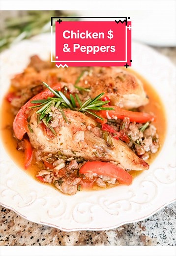 Delicious One Pan Chicken and Sausage Dinner