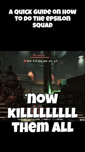 #gleamingdepths #fallout #fallout76 #fpy #falloutcommunity #gaming quick epsilon tutorial