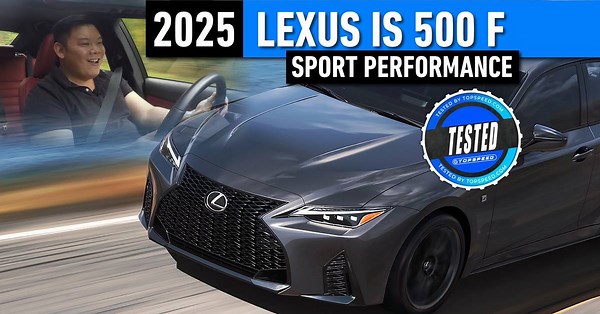 2025 Lexus IS 500 F Sport Performance Review: Newer Isn't Always Better