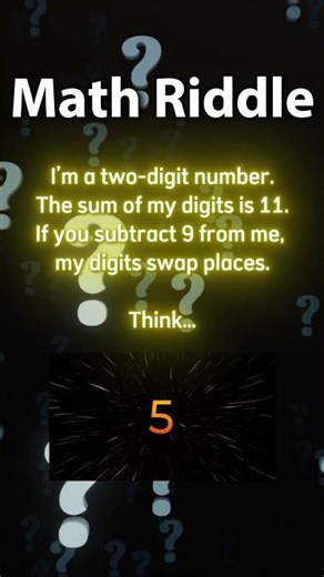 Riddle | Math Riddle Challenge #shorts #fun