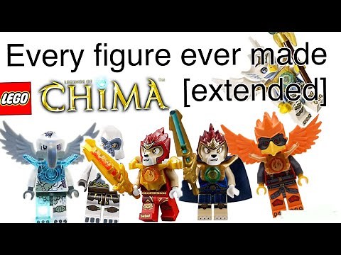 Every Chima Minifigure Ever Made! | Lego Chima |