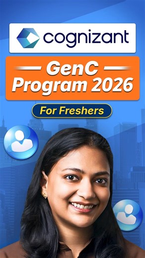 Cognizant GenC Program 2026 For Freshers