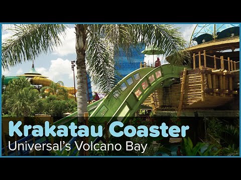 Krakatau Aqua Coaster, 4K POV | Universal’s Volcano Bay, Universal Orlando Resort