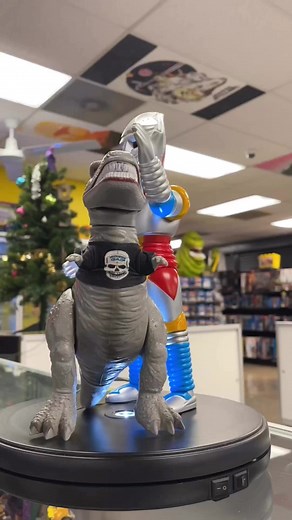 3.4K views · 36 reactions | Marusan 450 Jet Jaguar from the 1973 film Godzilla vs Megalon with a special guest. #dvt #dallasvintagetoys #megalon #godzilla #marusan | Dallas Vintage Toys | Facebook