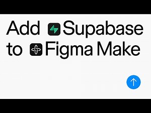 Figma Make x Supabase