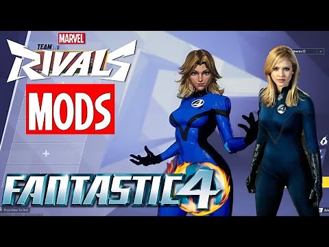 Invisible Woman 2005 Skin - Marvel Rivals PC MODS