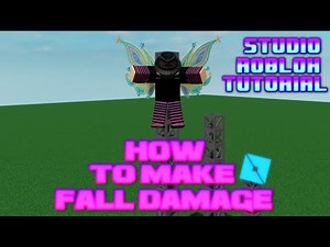 How to Make FALL DAMAGE - Roblox Studio Tutorial