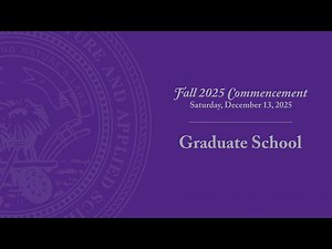 Grad School | Commencement Fall 2025