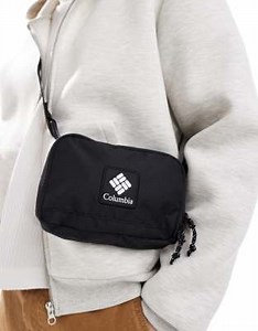 Columbia Trail Traveler crossbody bag in black | ASOS