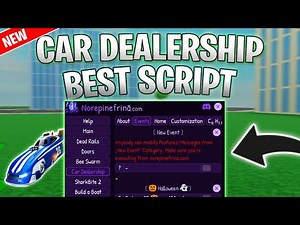 *NEW* Car Dealership Tycoon Script (PASTEBIN 2025) (AUTO FARM ,INFINITE MONEY)