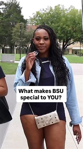 Experience Bowie State on Instagram: "🐶 What makes BSU special to YOU? #bowiestate #hbcu #college"