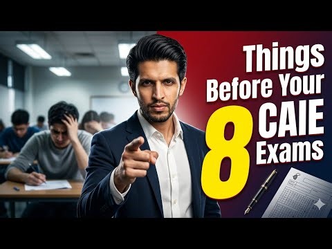 8 Things Every Student MUST Know Before Their First CAIE Exam! O level | IGCSE