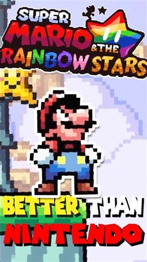 This fan made Mario game MIGHT be better than Nintendo!😳 #gaming #gamingshorts #mario #supermario