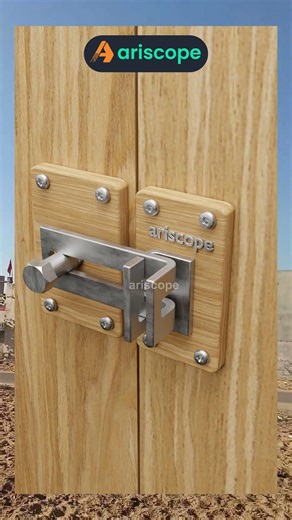 171 Mind Blowing Mechanism 🤩🔧 #GateLock #DoorLock #SecurityLock #LockAndKey #SmartLock