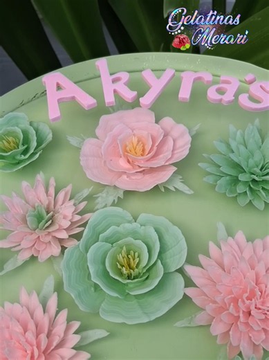 Gelatina floral 3D: técnica de gelatina inyectada paso a paso