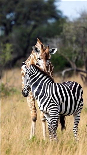 Zebras & Giraffes | Wildlife Moments #animals