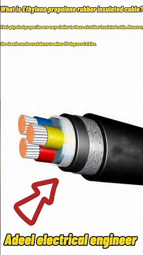 #what is Ethylene propalene rubber insulated cable#23#5klike#subscribe