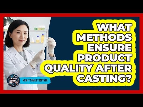 What Methods Ensure Product Quality After Casting?