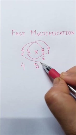how to multiply 2 Digit in an easy way#maths #shorts#for you