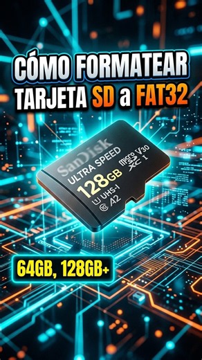 How to format an SD card to FAT32 - Compatible with 64GB, 128GB and more #Format #SD #Windows #PC