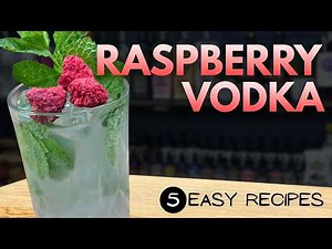 5 RASPBERRY Vodka Cocktails beyond the usual suspects