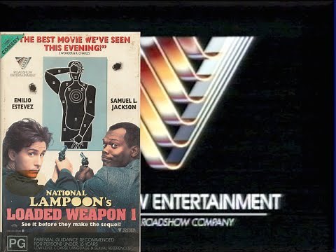 Opening & Closing to Loaded Weapon 1 1993 VHS (Australia)