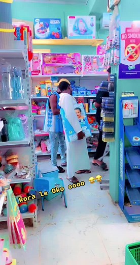 Shopping Adventure with Friends in a Colorful Store