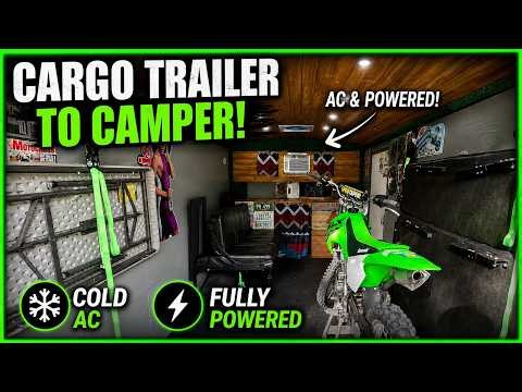 The Ultimate Budget Camper? Cargo Trailer Conversion Tour