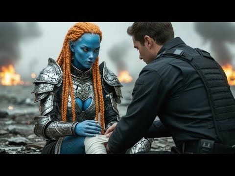 I Stopped the Alien Woman's Bleeding in Battle… Unaware She Was the Queen