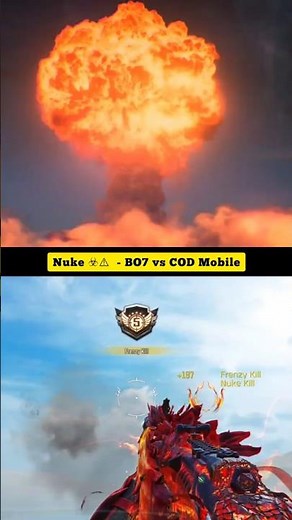 Nuke Showcase ☣️☢️ | Call of Duty Black Ops 7 vs COD Mobile