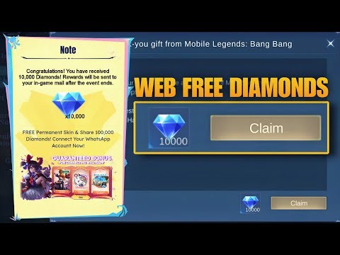 HOW TO GET FREE DIAMONDS FROM THE NEW MLBB WEBSITE EVENT | FULL GUIDE
